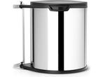 Brabantia Built-in-Bin Prullenbak - 15 liter - Brilliant, Verzenden, Zo goed als nieuw
