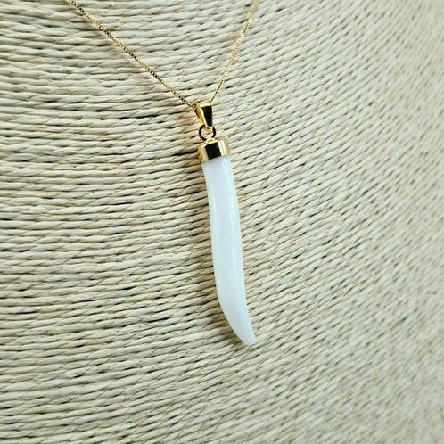 Koraal - Verguld, Zilver - Ketting met hanger - CORNO, Verzamelen, Dierenverzamelingen