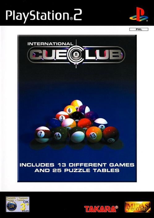 Playstation 2 International Cue Club, Spelcomputers en Games, Games | Sony PlayStation 2, Zo goed als nieuw, Verzenden
