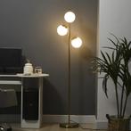 TRUUSK Staande Lamp 40W met E27 Fitting - 3 Glazen Lampenkap, Verzenden, Nieuw