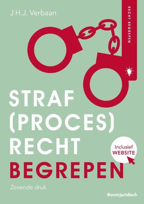 Strafprocesrecht begrepen 9789462909106, Boeken, Studieboeken en Cursussen, Zo goed als nieuw, Verzenden