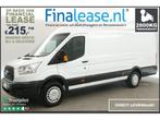 Ford Transit 350 2.2 TDCI L4H3 155PK 2800KG Trekgew €215pm, Auto's, Wit, Nieuw, Ford, Lease