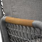 Monza verstelbare lounge tuinstoel aluminium latte, Ophalen of Verzenden, Nieuw