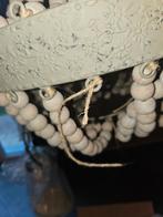 2dekans | light & living hanglamp LUNA kralen – oud wit –, Ophalen of Verzenden, Gebruikt
