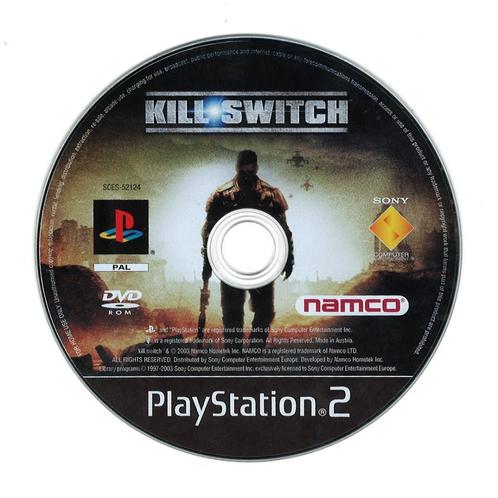 Kill Switch (losse disc) (PlayStation 2), Spelcomputers en Games, Games | Sony PlayStation 2, Gebruikt, Vanaf 12 jaar, Verzenden