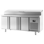 GGM Gastro | Voorbereiding koeltafel - 1960x600mm - met 3 |, Verzenden, Nieuw in verpakking