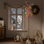 vidaXL Kerstboom wilg 200 meerkleurige LEDs binnen en, Nieuw, Verzenden