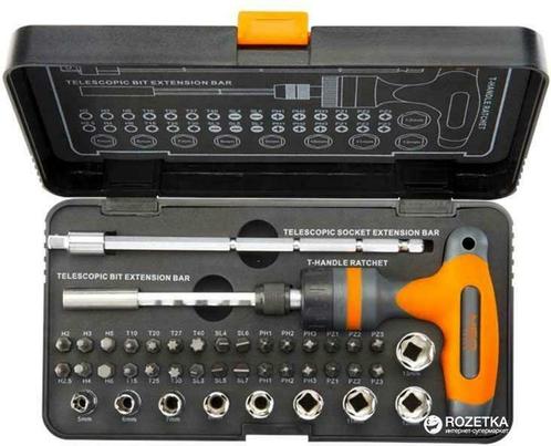 Schroeverdraaierbits met Handvathouder T - Set van 42 - Neo-, Doe-het-zelf en Verbouw, Gereedschap | Handgereedschap, Nieuw, Ophalen of Verzenden
