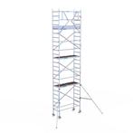 Rolsteiger Original 75x190 8,2m werkhoogte tegen de gevel, Doe-het-zelf en Verbouw, Steigers, Verzenden, Nieuw, Rolsteiger of Kamersteiger