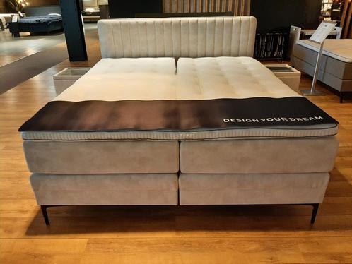 Boxspring Cinderella Desire **SHOWROOMMODEL**, Huis en Inrichting, Slaapkamer | Boxsprings, Grijs, Nieuw