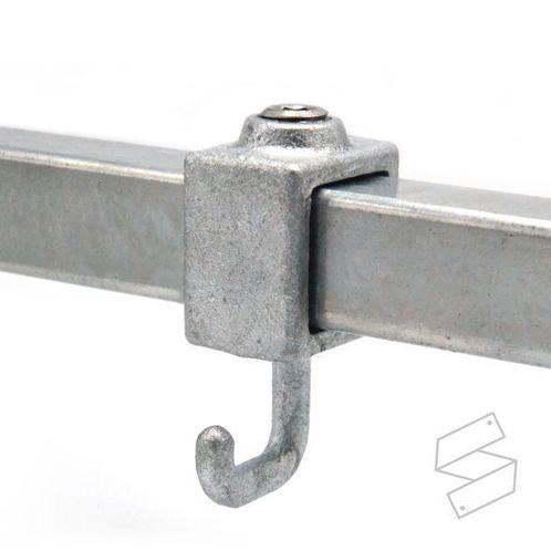 Kapstokhaak type 64S - 25mm Steigerbuiskoppeling vierkant, Doe-het-zelf en Verbouw, IJzerwaren en Bevestigingsmiddelen, Nieuw