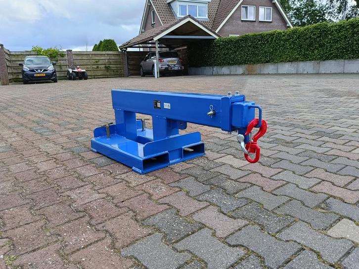 Hijsjib Kraanarm Voor Vorkheftruck 2500KG, Zakelijke goederen, Machines en Bouw | Heftrucks en Intern transport, Ophalen of Verzenden