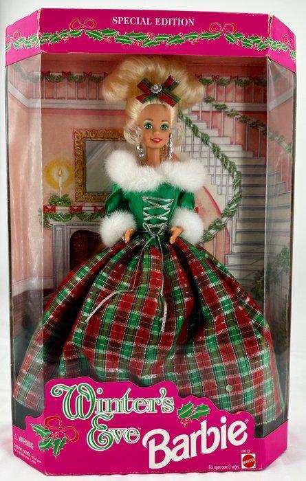 Mattel  - Barbiepop - Barbie Winters Eve - Special Edition, Antiek en Kunst, Antiek | Speelgoed