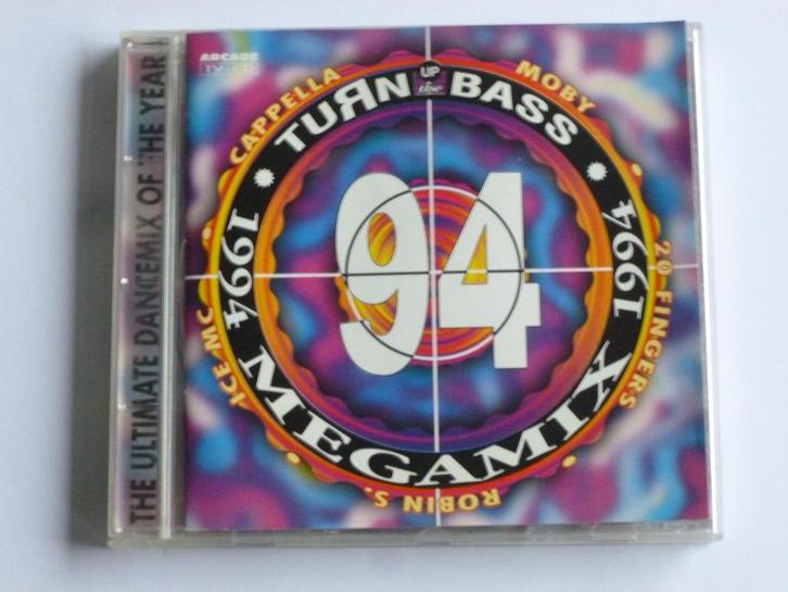Turn Up the Bass - Megamix 1994, Cd's en Dvd's, Cd's | Dance en House, Zo goed als nieuw, Verzenden