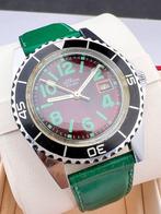 Albion - Vintage Skin Diver Dark Burgundy Dial - Zonder, Nieuw