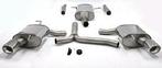 Simons uitlaatsyteem Duplex vanaf downpipe: RVS | Audi A4/A5, Verzenden, Nieuw