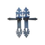 Set deurbeslag PZ92  - voordeur - donkerbruin - als antiek, Doe-het-zelf en Verbouw, Hang- en Sluitwerk, Ophalen of Verzenden