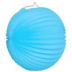 Lichtblauwe lampion brandvertragend - Lampionnen, Ophalen of Verzenden, Nieuw