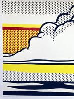 Roy Lichtenstein (after) - Cloud and Sea - Silkscreen -