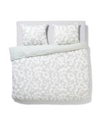 HEMA Dekbedovertrek 200x200/220cm zacht katoen bladeren sale, Huis en Inrichting, Verzenden, Nieuw, Groen
