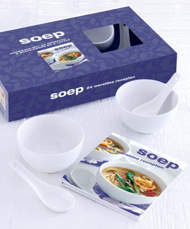 Soep boek-box 9789057674648 L. Barendregt, Boeken, Kookboeken, Zo goed als nieuw, Verzenden