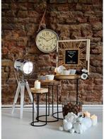 2dekans | Staande vloerlamp statief Boomi industrieel retro, Huis en Inrichting, Lampen | Vloerlampen, Ophalen of Verzenden, Zo goed als nieuw