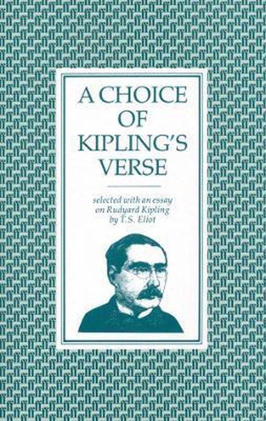 Choice Of KiplingS Verse 9780571054442 Rudyard Kipling, Boeken, Taal | Engels, Gelezen, Verzenden