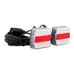 LED Verlichtingsset voor aanhangwagen / trailer + magneet, Nieuw, Verzenden