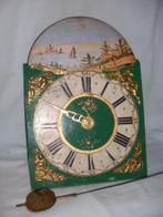 Friese staartklok - Antiek Hout messing staal ijzer -, Antiek en Kunst, Antiek | Klokken