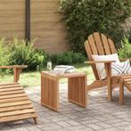 vidaXL Tuin Bijzettafel 45x42,5x45 cm van Massief Teakhout, Tuin en Terras, Verzenden, Nieuw