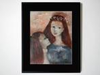 Yves Saint Laurent (1936-2008) - Deux jeunes filles en buste, Antiek en Kunst