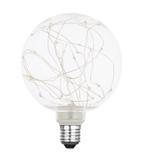 LED G125 Globelamp E27 1.5W met 30 gekleurde lampjes Niet..., Nieuw, Ophalen of Verzenden