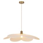 Landelijke hanglamp crème, Nena, Nieuw, Ophalen of Verzenden, Landelijk, 75 cm of meer