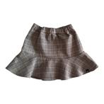 Checked skirt with frill - 104CM, Verzenden, Nieuw