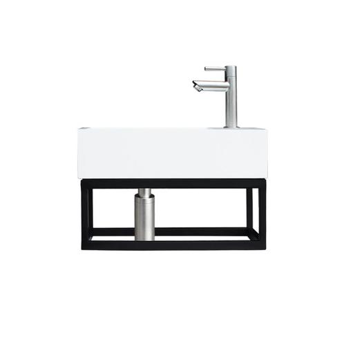 Sani Royal Fontein Frame Mat Zwart Solid Surface, Tuin en Terras, Waterpartijen en Fonteinen