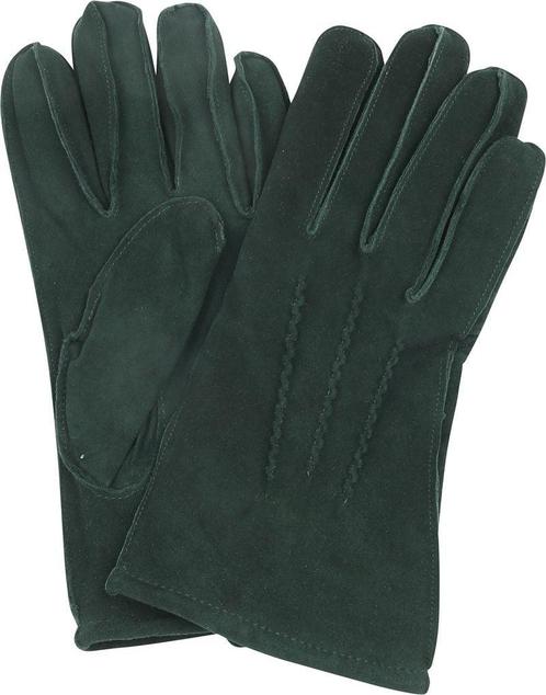 Suitable Suede Handschoen Donkergroen maat XL Heren, Kleding | Heren, Mutsen, Sjaals en Handschoenen, Nieuw, Maat 56/58 (XL), Verzenden