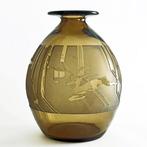 Berlys - Vaas - Glas - Boogschutters en antilopes 31cm