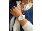 Ice-Watch - Ice boliday Dome White gold - Dameshorloge wit, Verzenden, Zo goed als nieuw