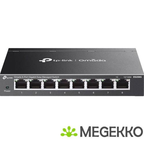 TP-Link ES208G netwerk-switch Managed Gigabit Ethernet, Computers en Software, Netwerk switches, Nieuw, Verzenden