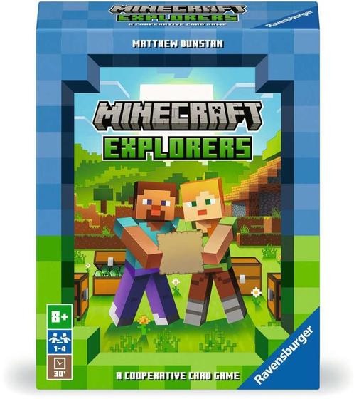 Minecraft Explorers Kaartspel | Ravensburger - Kaartspellen, Hobby en Vrije tijd, Gezelschapsspellen | Kaartspellen, Nieuw, Verzenden