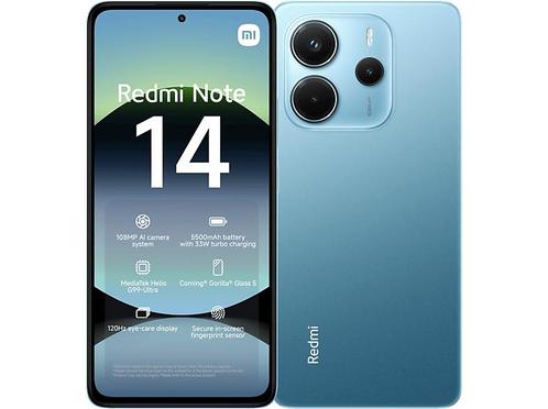 Xiaomi -  Note 14 - 4g 128 Gb  + Buds 6 Lite Zwart - Blauw, Telecommunicatie, Mobiele telefoons | Overige merken, Nieuw, Zonder abonnement