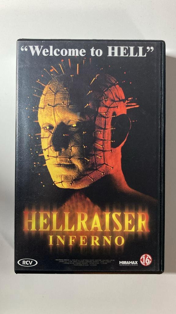 HELLRAISER INFERNO (VHS), Cd's en Dvd's, VHS | Film, Gebruikt, Verzenden
