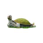 Schildpad - polystone - 80 cm - in kleur - vintage look, Tuin en Terras, Ophalen of Verzenden, Nieuw
