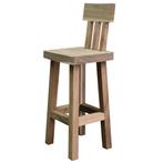 Boomstam barstoel 40x40xH114 cm, Ophalen of Verzenden, Nieuw