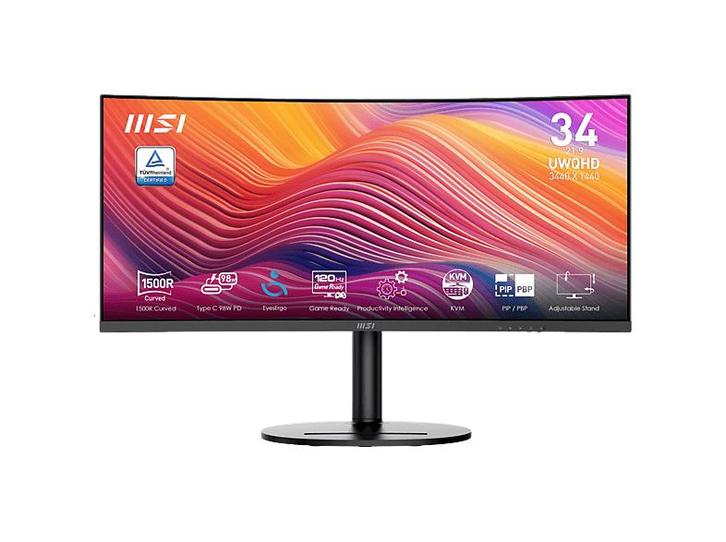 Msi - UWQHD  Monitor - 34 inch, Computers en Software, Monitoren, VA, Overige resoluties, Nieuw, Verzenden