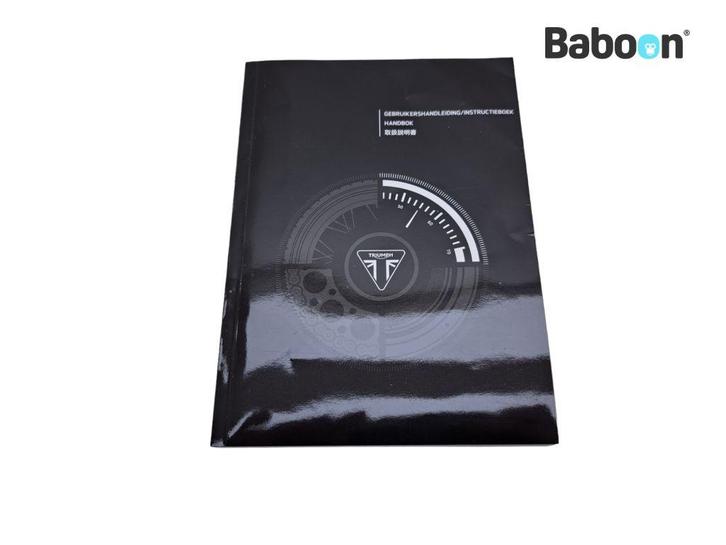 Instructie Boek Triumph Street Scrambler 900 2017-2018 Dutch, Motoren, Onderdelen | Overige, Gebruikt, Verzenden
