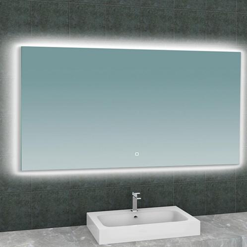 Badkamerspiegel BWS Luc Rechthoek Inclusief LED Verlichting, Doe-het-zelf en Verbouw, Sanitair, Bad, Nieuw, Ophalen of Verzenden