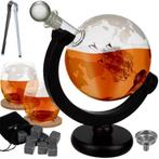 Malatec Globe Whiskey Karaf Set - Uniek en Stijlvol voor..., Huis en Inrichting, Ophalen of Verzenden, Nieuw