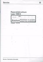 1999 Volkswagen Lupo Reparatiebrochure Directinspuit, Verzenden