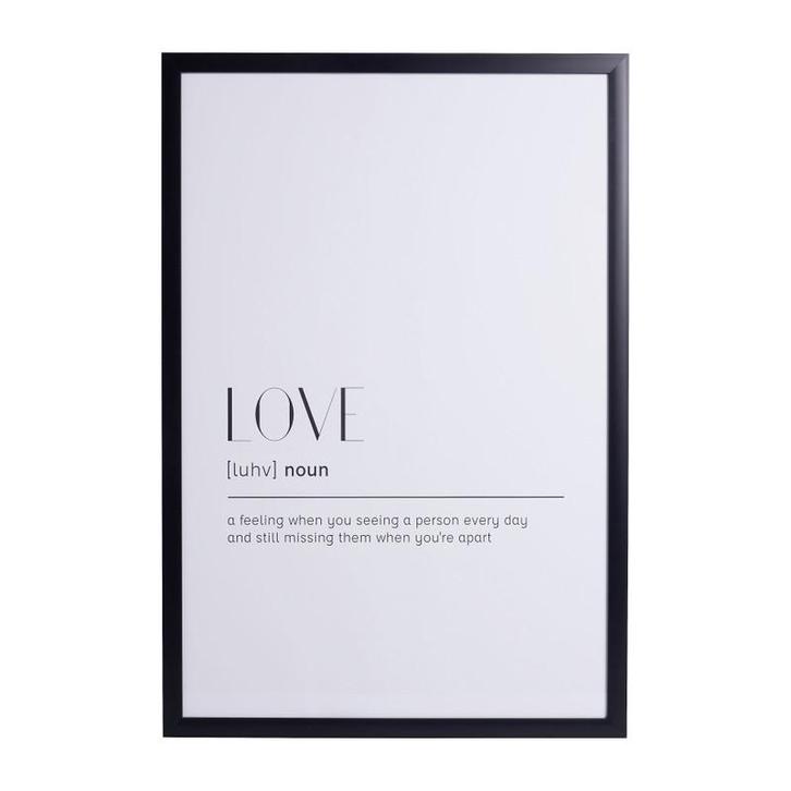 Fotolijst basic - zwart - 61x91.5 cm, Audio, Tv en Foto, Fotografie | Fotolijsten, Verzenden